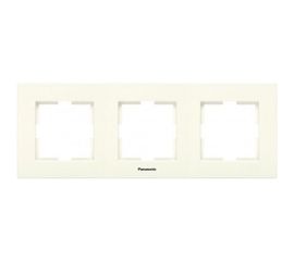 Рамка Panasonic Arkedia 54738 3м горизонтальная крем WMTF0803-2BG-RES 