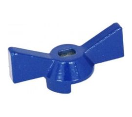 Усиленная ручка-бабочка MasterPlast для крана СИНЯЯ, 1/2"-3/4", MP-У ИС.131175 