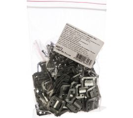 Кляймер №2 СИБРТЕХ оцинкованный с гвоздями, 100шт 46572 