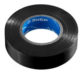 Изолента ПВХ ЗУБР Электрик-20 не поддерживает горение, 20м 0,16x19мм, черная 1234-2_z02 