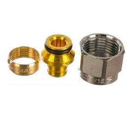 Концовка для пластиковых труб FAR 16х2,2 евроконус 1/2" FC 6075 58845 