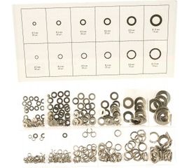 Набор шайб и гроверов СИБРТЕХ 350 предметов 47614 