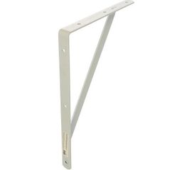 Усиленный кронштейн СИБРТЕХ 400х280х30х4 мм белый 94047 