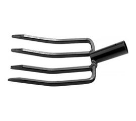 Четырехрогие вилы без черенка 185х370мм СИБРТЕХ Огородник 63833 