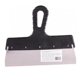 Фасадный шпатель из нержавеющей стали Россия 250 мм пластмассовая ручка 85151 