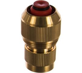 Быстросъёмное соединение для шланга 19 мм с аквастопом Профитт 0102785-RCS 