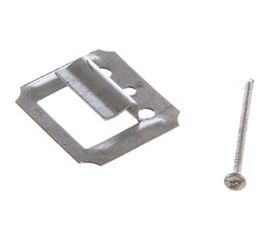 Кляймер №4 СИБРТЕХ оцинкованный с гвоздями, 100шт 46574 