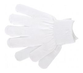 Перчатки Россия нейлон, 13 класс, белые, L 67820 