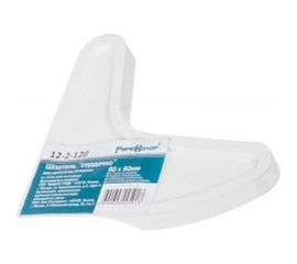 Шпатель сердечко для нанесения силикона, 90x90мм 12-2-120 