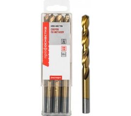 Сверло по металлу Эксперт №439 (6 шт; 11.2 мм; P6M5 HSS M2 TiN; DIN 338) Профоснастка 30202119 