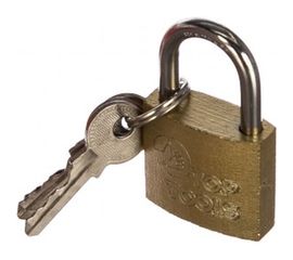 Висячий замок 30 мм 3 ключа Top Tools 90U270 