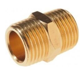 Соединитель резьбовой наружная резьба 1/2х1/2 ROCKFORCE RF-MM08/08 