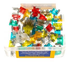 Набор предохранителей KRAFT серия MICRO, 50 шт, пласт кор KT 870017 