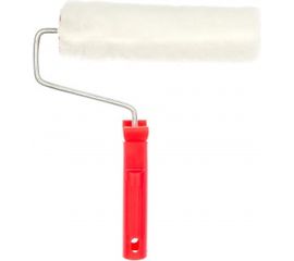 Валик в сборе 200мм, D 48мм, D ручки 6мм, крепление шплинтом СИБРТЕХ Искусственный мех 80153 