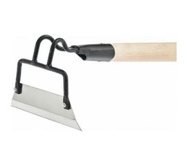 Мотыга из нержавеющей стали с черенком 200х50мм СИБРТЕХ Россия 62329 