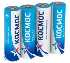 Батарейка пальчиковая S R6S 4шт КОСМОС KOCR6 