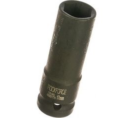 Головка торцевая 6-гранная ударная удлиненная, тонкостенная 17 мм, 1/2", L=85 мм ROCKFORCE RF-4458517ТН 