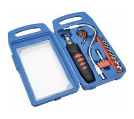 Набор насадок и сменных головок с держателем Top Tools 22шт. 39D185 