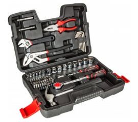Набор инструментов 1/4, 1/2, 81 шт. Top Tools 38D510 