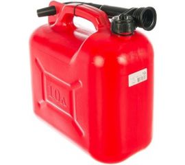 Канистра пластиковая для технических жидкостей, красная 10 л GL-321 ГЛАВДОР 52336 