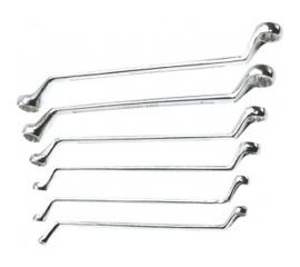 Набор накидных изогнутых ключей Top Tools 6-17 мм, 6 шт. 35D455 