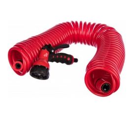 Многофункциональный пистолет-спринклер с 15-миллиметровым спиральным шлангом Top Tools 15A711 