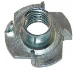 Мебельная врезная гайка Метизный двор M4 DIN 1624, 200 шт. 4690441028068 