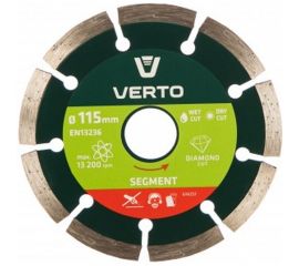 Диск алмазный сегментный (115x22.2 мм) VERTO 61H2S1 