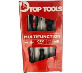 Набор отверток, 5 шт. Top Tools 39D503 