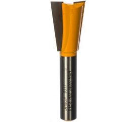 Фреза пазовая "ласточкин хвост" (15.8х22 мм; 7°; хвостовик 8 мм) по дереву Энкор 9317 