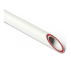 Армированная стекловолокном труба PRO AQUA PP-R RUBIS SDR 6 Белая d-25 мм, 4 м PA37010P 