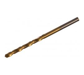 Сверло по металлу (4х75х43 мм; А1; Р9; нитрид титана) Туламаш 66353 
