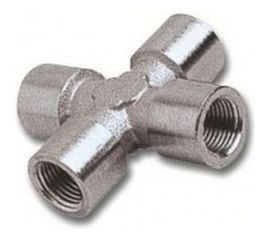 Переходник крестовина 1254/1 250/1 FFFF 1/8" GAV 27818 