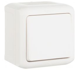 Выключатель Legrand 1-кл. ОП Quteo 10А IP44 10АХ бел. Leg 782300 255220 