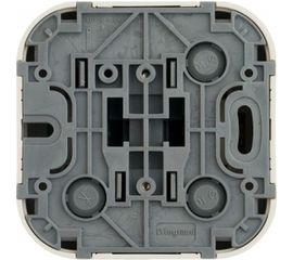 Переключатель Legrand Quteo 1-клавишный ОП на 2 направления 10АХ слоновая кость Leg 782234 