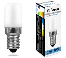 Светодиодная лампа FERON 2W 230V E14 6400K, LB-10 25988 