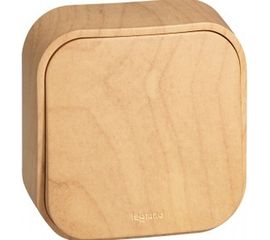 Переключатель Legrand Quteo 1-клавиша ОП на 2 направления 10АХ дерево Leg 782264 