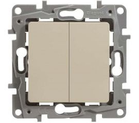 Механизм переключателя Legrand 2-кл. СП Etika слоновая кость Leg 672312 1066886 