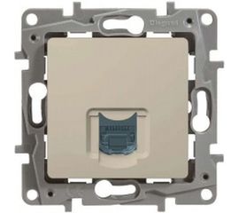 Механизм розетки Legrand 1-м СП Etika RJ45 CAT.5 UTP слоновая кость Leg 672341 1066931 