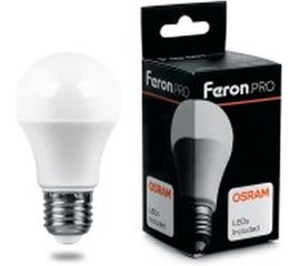 Светодиодная лампа FERON PRO LB-1015 шар E27 15W 4000K 38036 