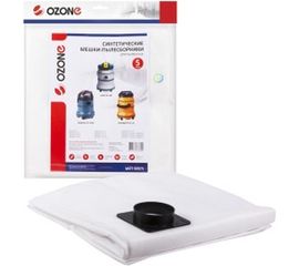 Мешок-пылесборник turbo синтетический 5 шт. (до 36 л) OZONE MXT-309/5 