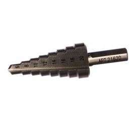 Сверло ступенчатое (6-20 мм; 8 ступеней; шаг 2 мм; ход 4.5 мм) по металлу Энкор 21620 