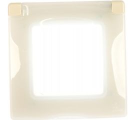 Рамка Legrand ETIKA 1п IP44 слоновая кость 672560 