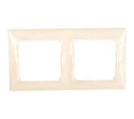 Двухместная рамка Legrand Valena 774452 горизонтальная, белая 