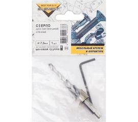 Сверло для мебельной стяжки 7 мм Element 220640 
