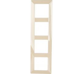 Рамка Legrand 4-м Valena Life универсальная, слоновая кость Leg 754044 1181761 