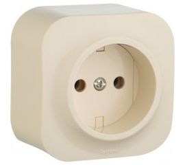 Розетка Legrand 2К без шторок, слоновая кость 782240 