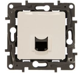 Механизм розетки Legrand 1-м СП Etika RJ45 CAT.5 UTP белый Leg 672241 1066930 