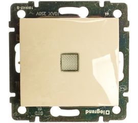 Проходной переключатель Legrand Valena крем одноклавишный с подсветкой 774326 