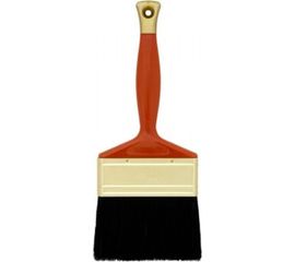 Кисть (плоская, натуральная черная щетина) 25мм ВАРЯГ 31221 тов-148744 